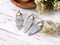 25-26mm Gold Tone Natural Quartz Crystal Pointed Bullet Pendant